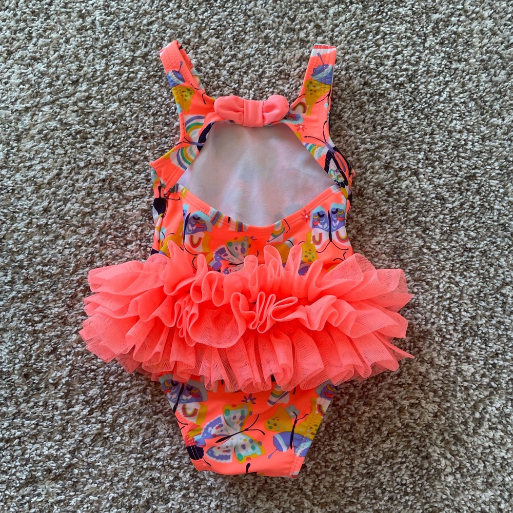 Cat & Jack 12 month cutest tutu swimsuit